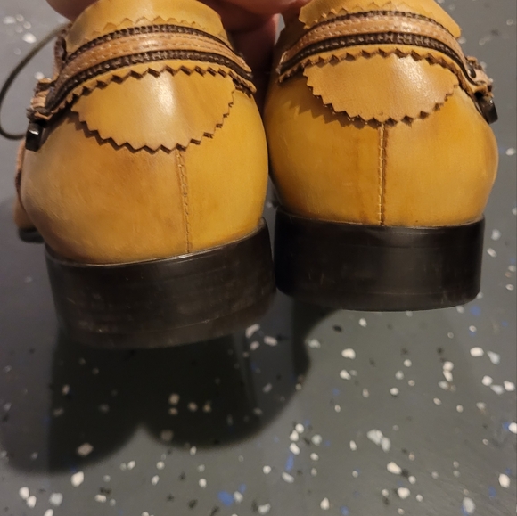 Taj Collection Mens Leather Brogue Shoes Size 9.5 - Picture 4 of 10